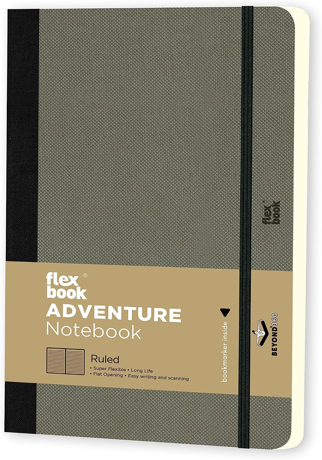 Flexbook 69 Özel Seri Adventure Esnek Notebook, 13X21, Elephant Çizgili, 192 Sayfa, 85Gr