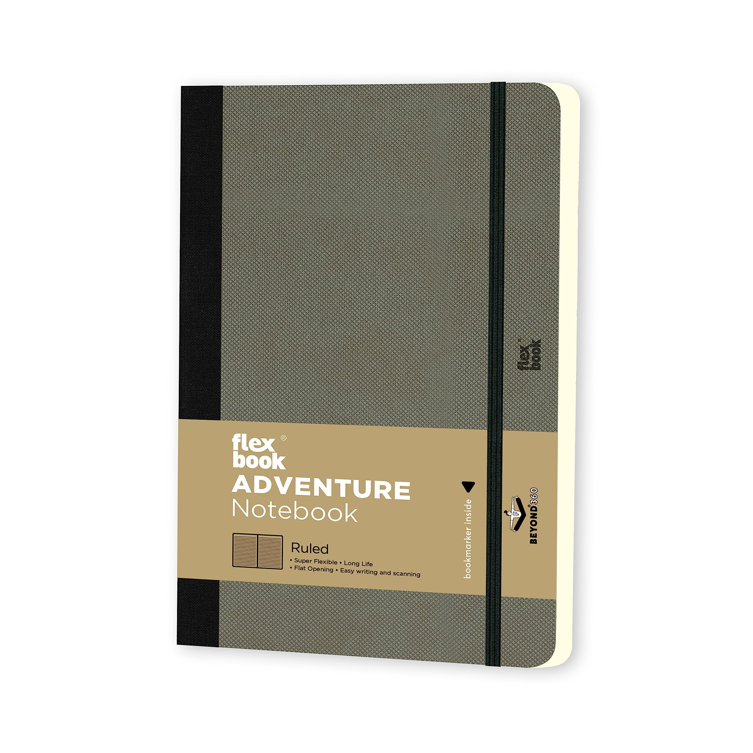 Flexbook 69 Özel Seri Adventure Esnek Notebook, 13X21, Elephant Çizgili, 192 Sayfa, 85Gr
