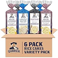 Vista 8 de Quaker crujientes de arroz, paquete con 6 variedades de sabores