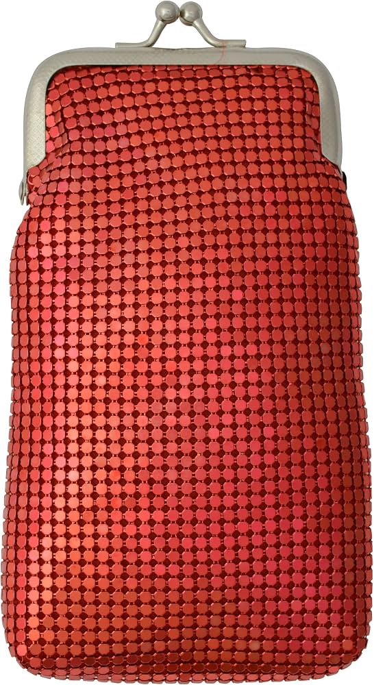 sequin cigarette case Sequin Cigarette Soft Mesh 100s 120 S Cigarette Case with Lighter Pocket by  Marshal (Red) : Health & Household