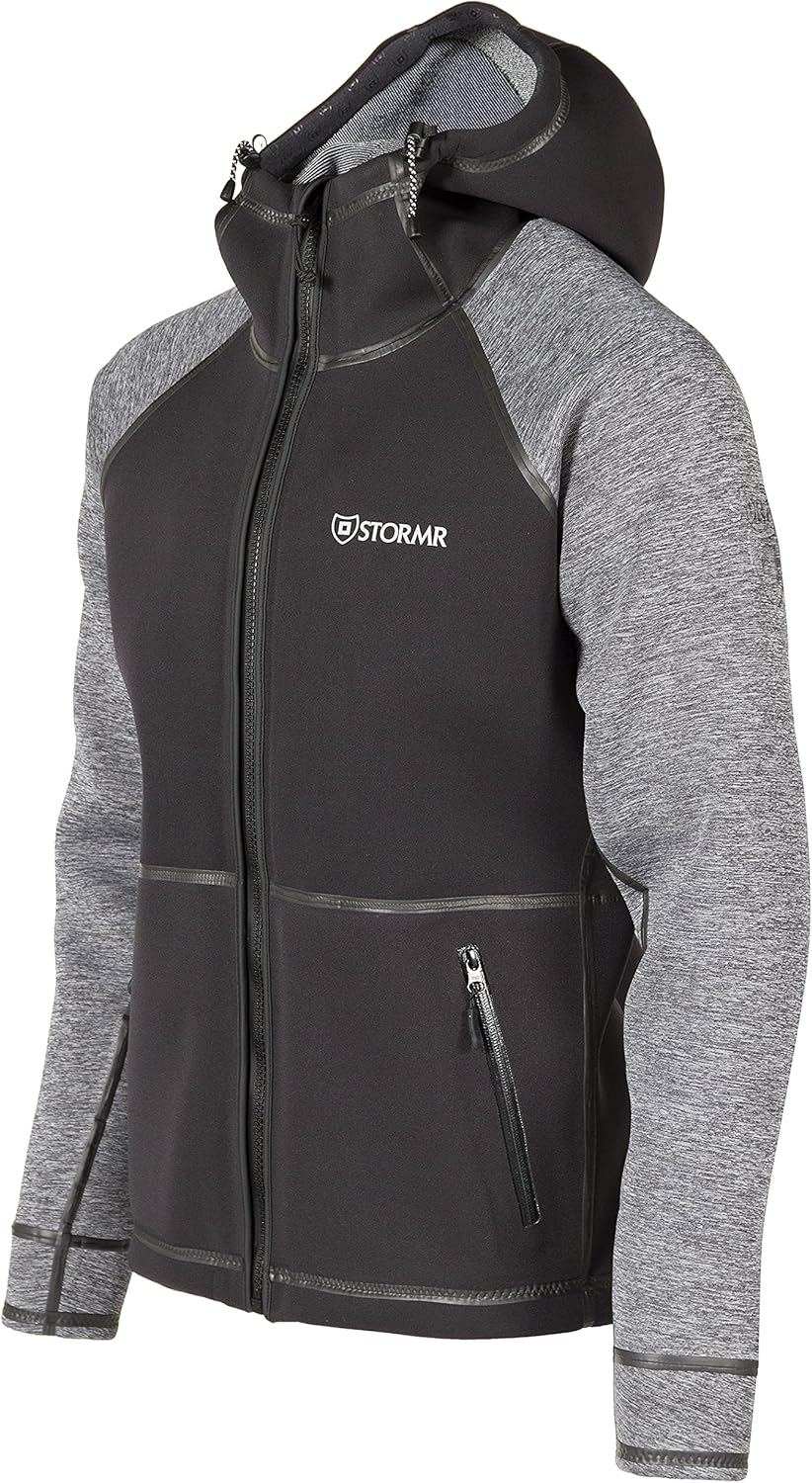 STORMR Men's Typhoon Neoprene Waterproof Windproof Warm Comfortable Maneuverable Foul Weather Jacket