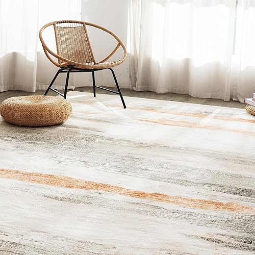 Miniatura 8 de Carvapet Alfombra de pasillo moderna de 2 x 6 con respaldo de goma, alfombra de pasillo moderna, ultra suave, lavable de pelo bajo, alfombra de