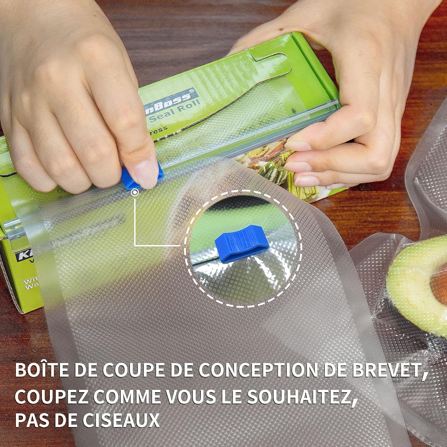 ACEDIS KitchenBoss Vacuum Sealer Rolls 4 rolls 20x500cm and 28x500cm