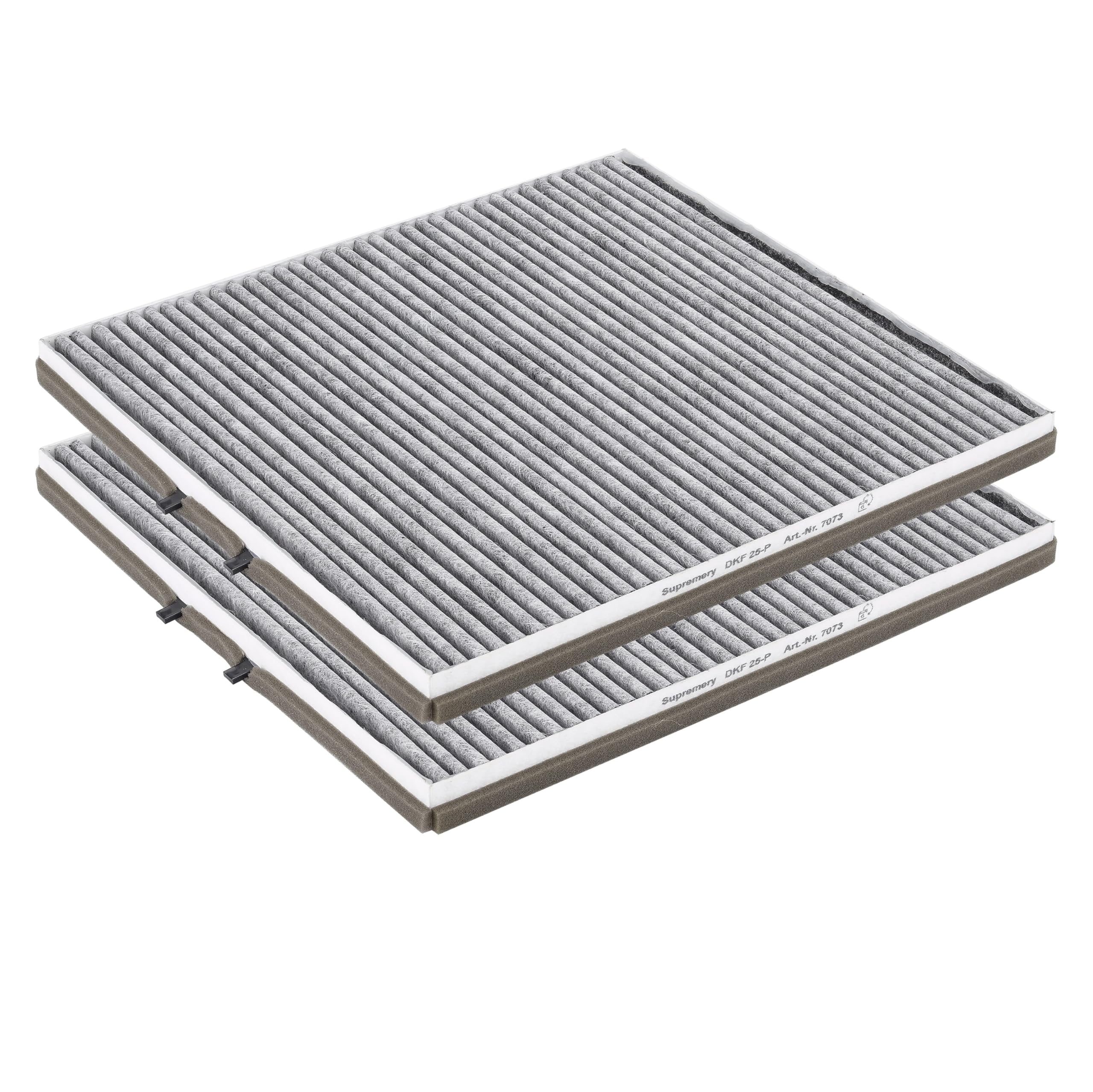 Supremery 2 X Activated Carbon Filters Compatible With Miele Cooker Hoods Dkf 25-P Odour Filter With Activated Carbon