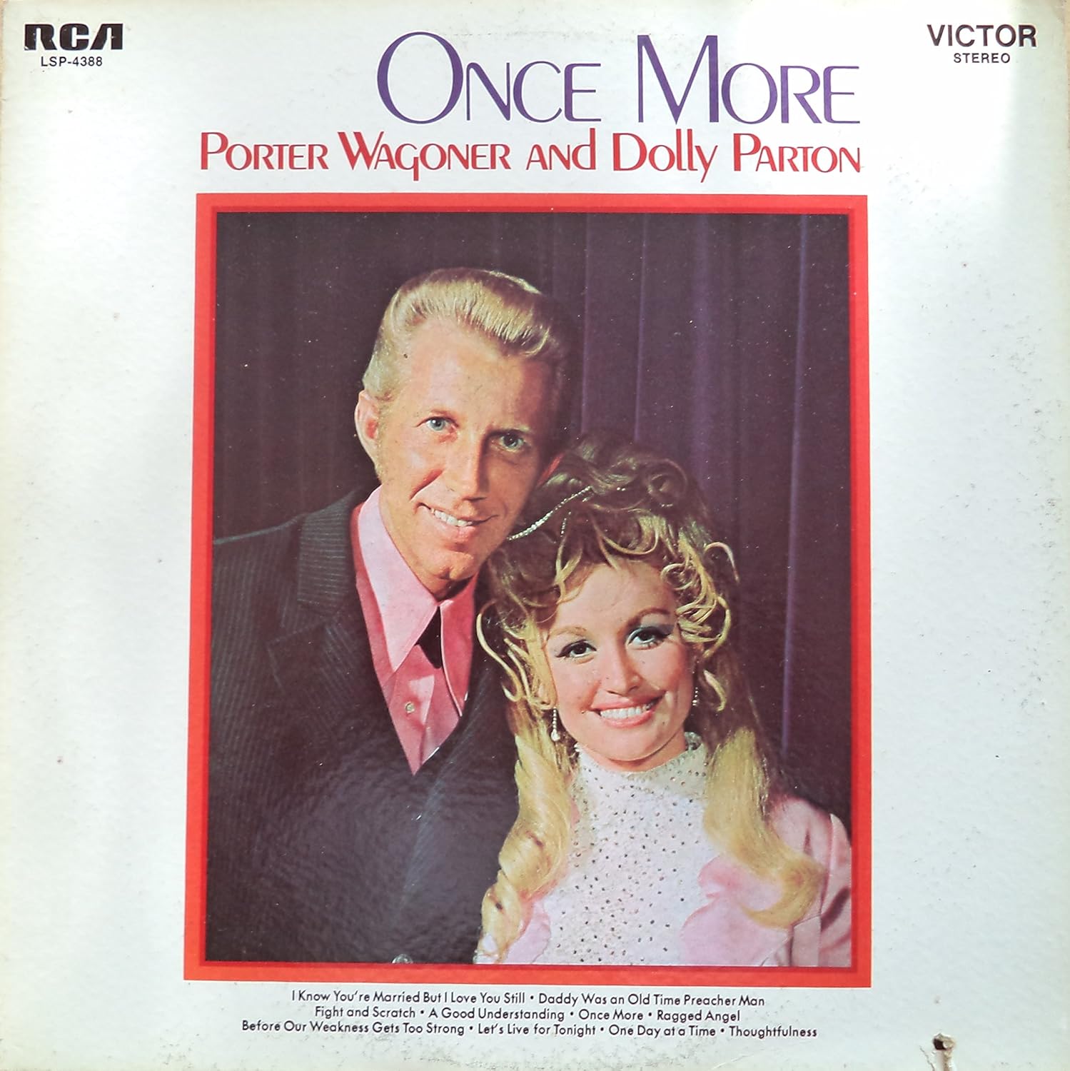 PORTER WAGONER & DOLLY PARTON once more RCA 4388 PORTER WAGONER