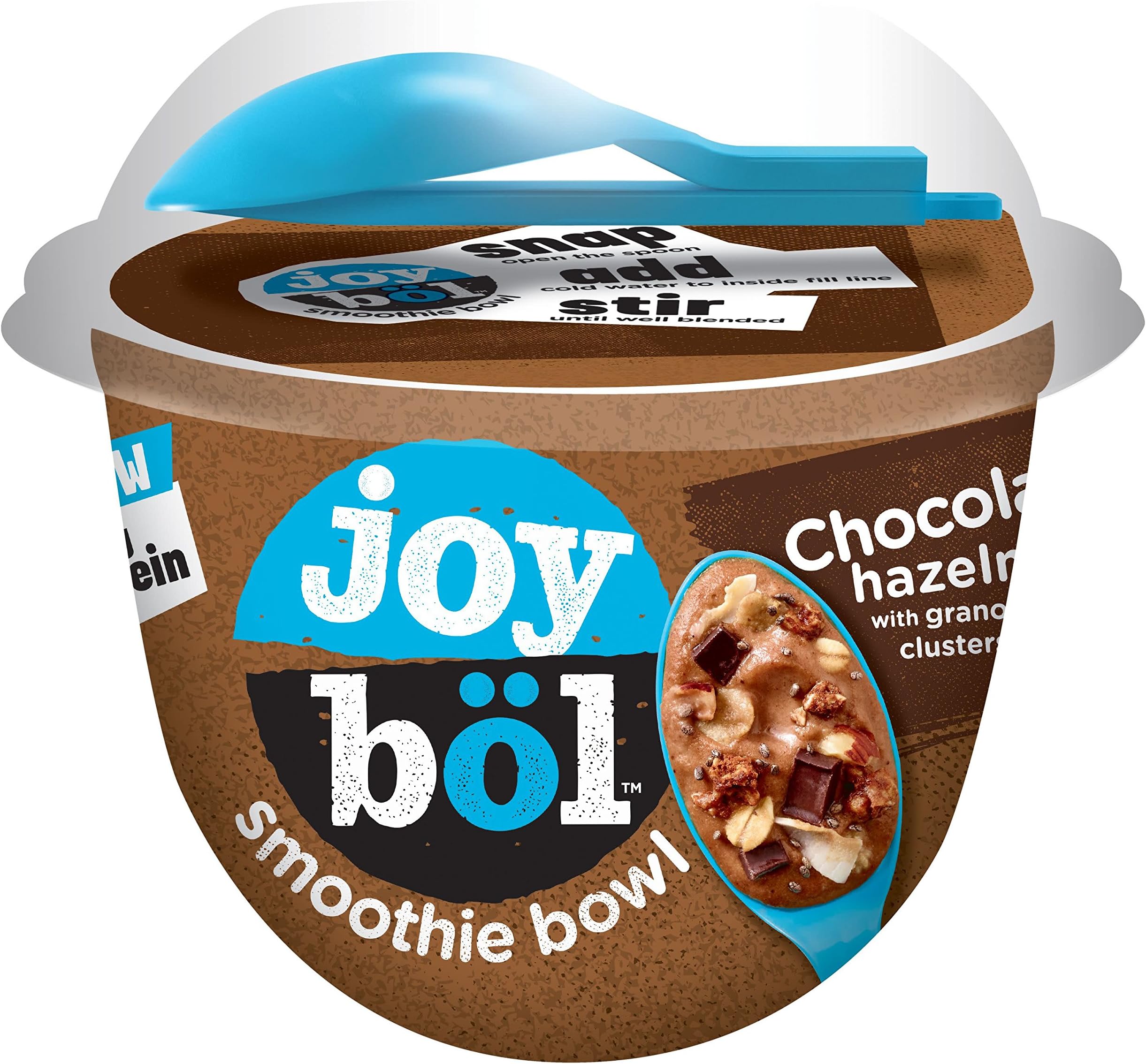 (Discontinued By Manufacturer) Joybol Chocolate Hazelnut Smoothie Bowls, 2.1 Oz