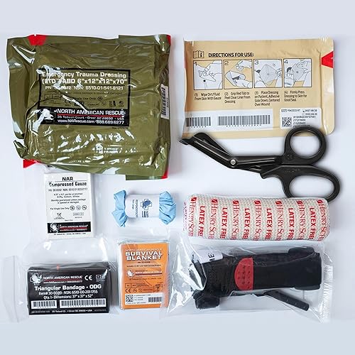 Miniatura 7 de Value Pack - Tijeras de trauma médico con funda, tijeras de vendaje de alta calidad de 7.5 pulgadas, hoja de acero inoxidable con revestimiento de