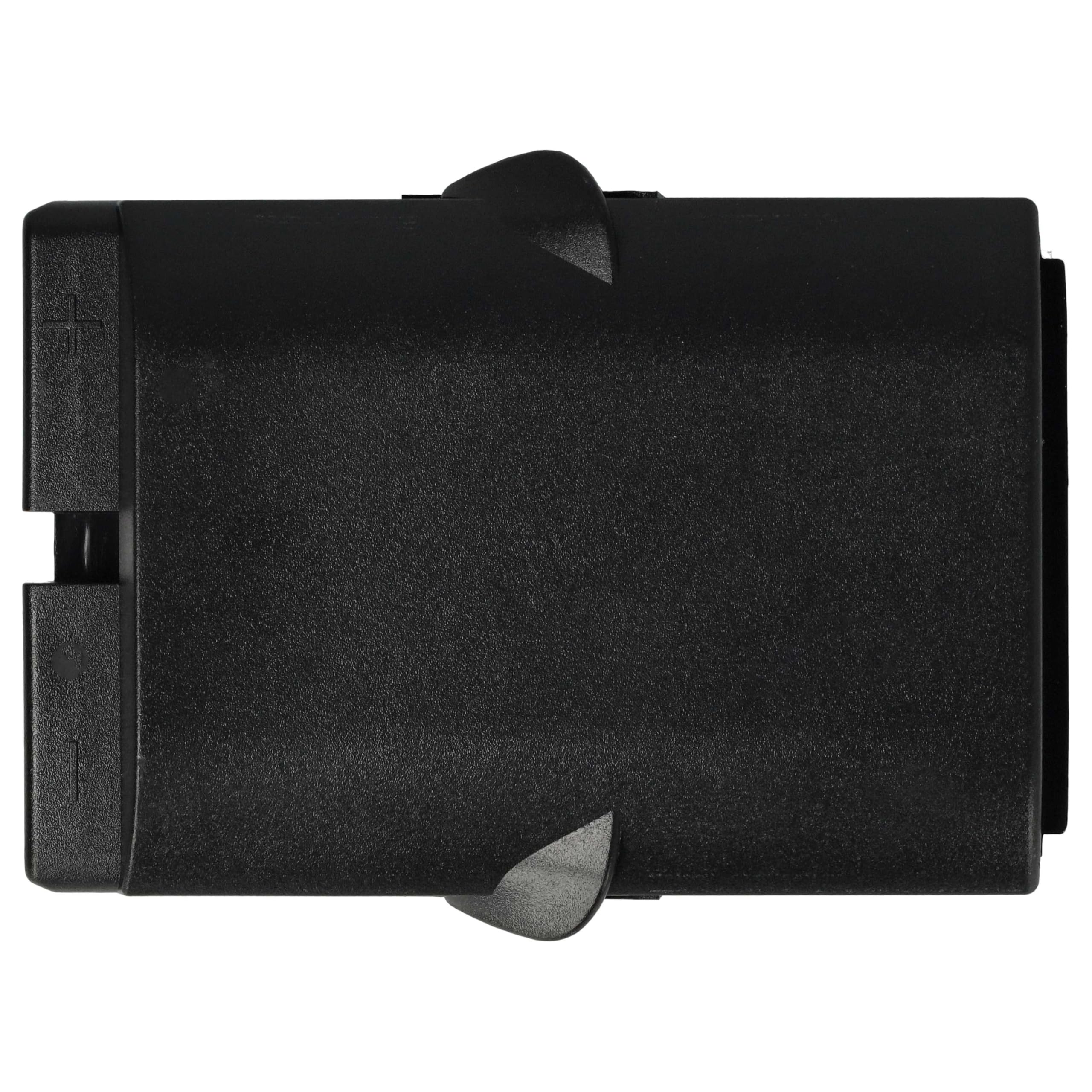 vhbw 2X batería reemplaza Danfoss 2303691, BT06 para Mando a Distancia Industrial (600 mAh, 7,2 V, NiMH) - Negro