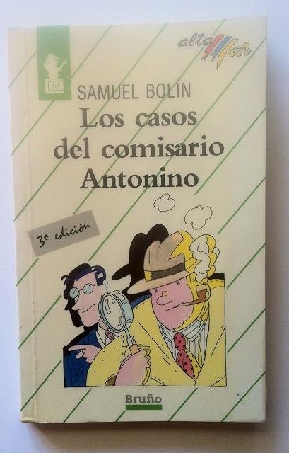 Portada de Los casos del comisario Antonino, ESO, 1 ciclo