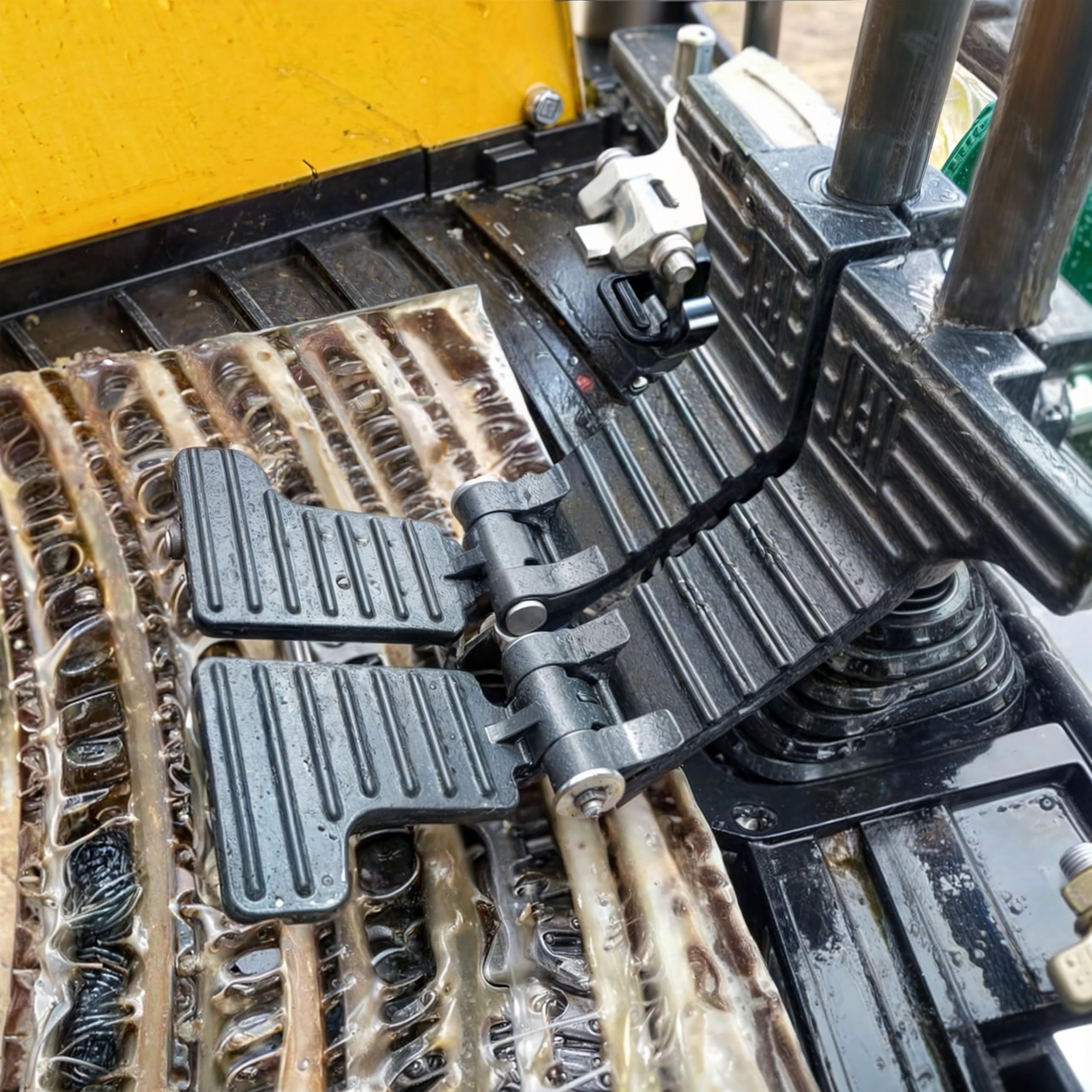 Marsrut 2PCS Excavator Foot Pedals Fit for Kubota 15/20/30