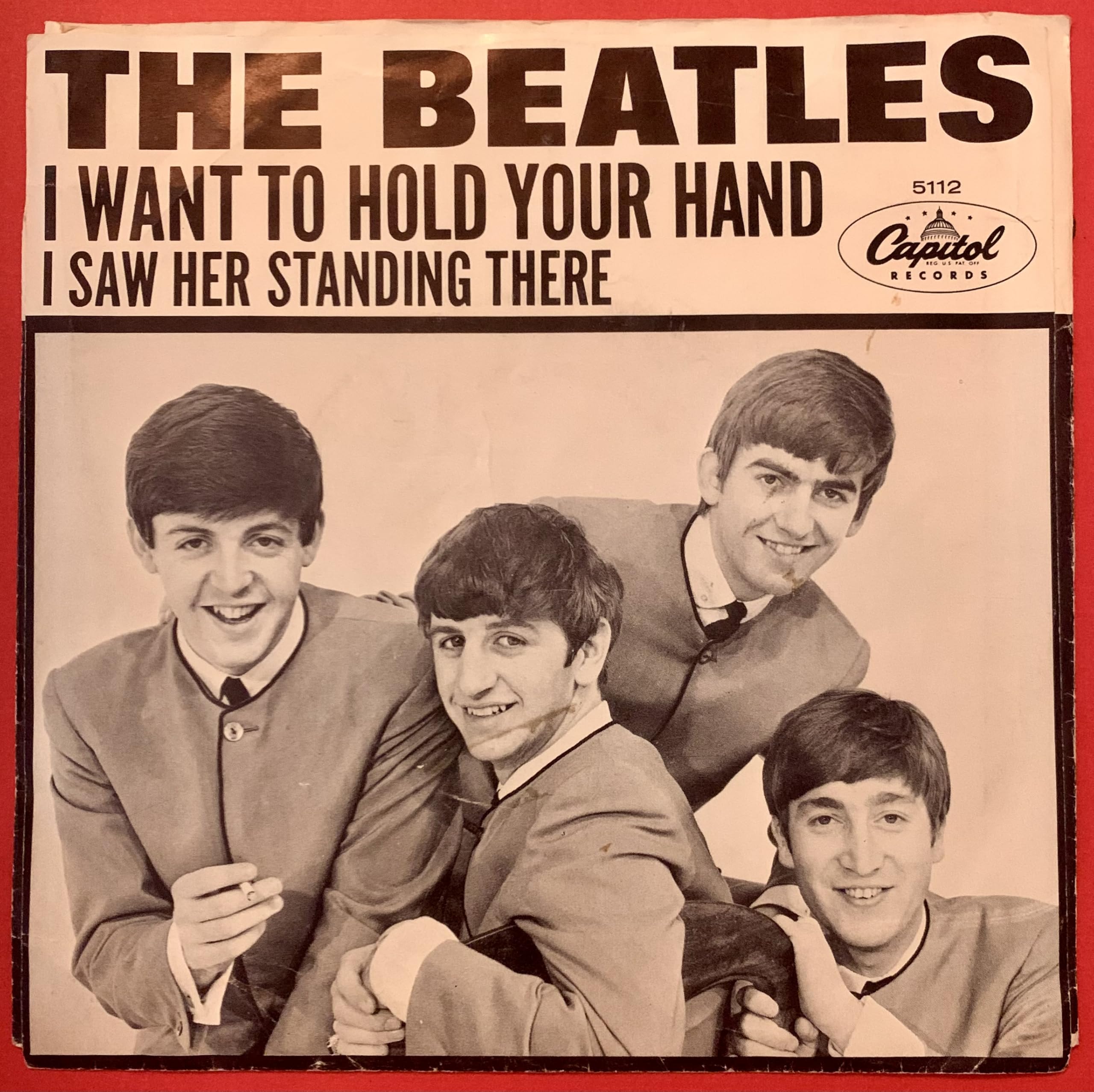 Amazon.com: i want to hold your hand 45 rpm single