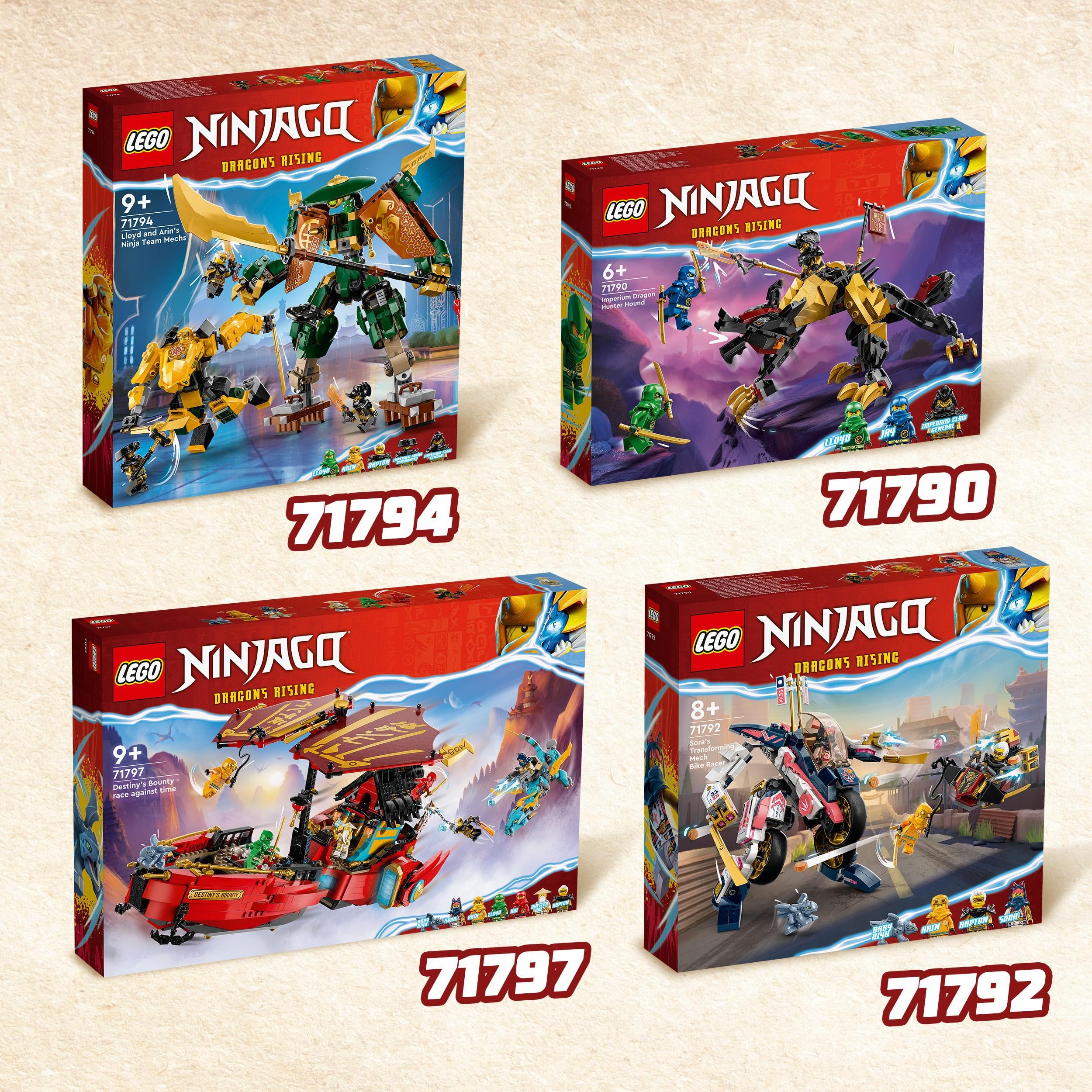 LEGO NINJAGO Sora Transformable Robot Car - Set with Figure to