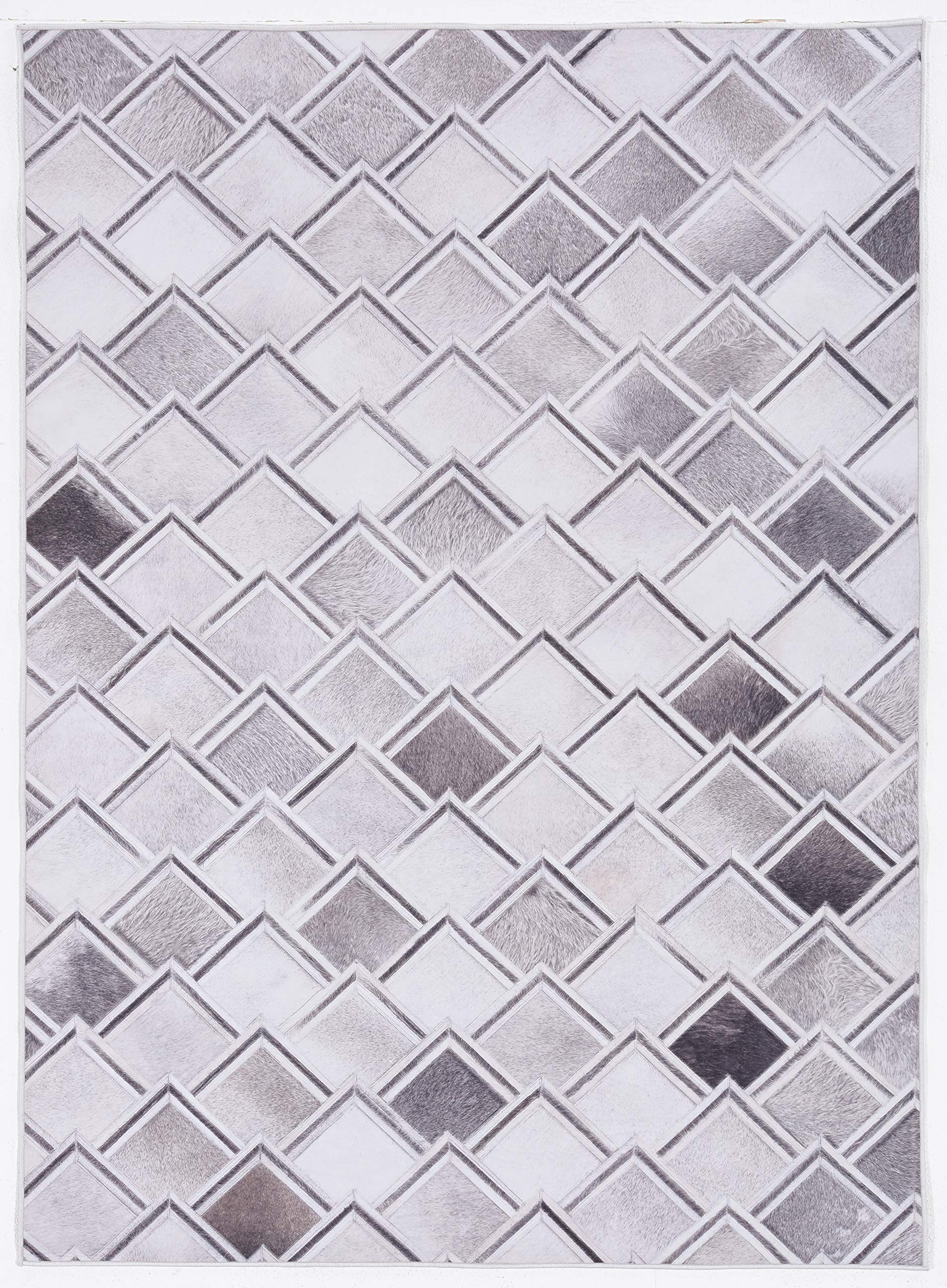 Linon Home Decor Products Inc Dallas Pacolet Grey Ivory 67 X 97 Area Rug