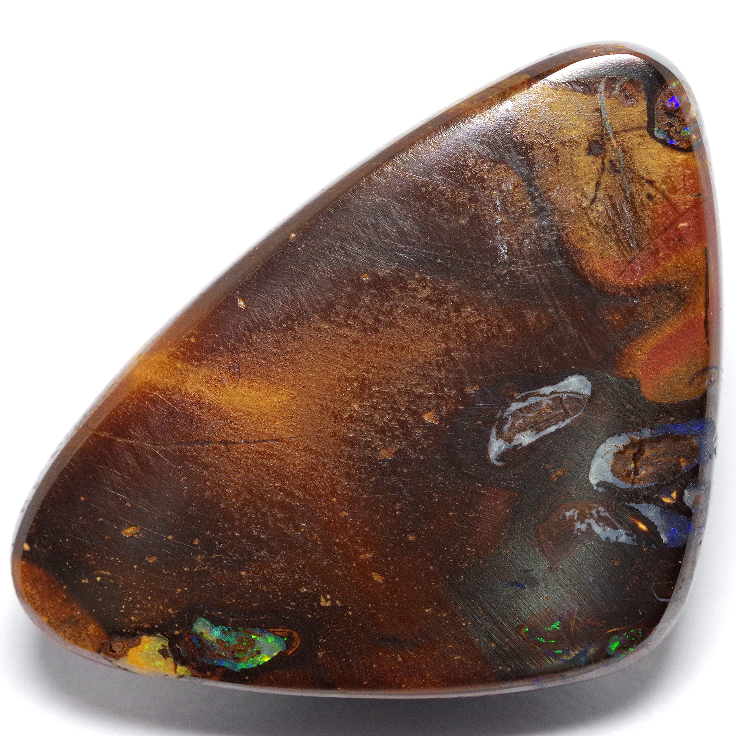 Amazon | [N2 stone Natural] 天然鉱物 ボルダー オパール