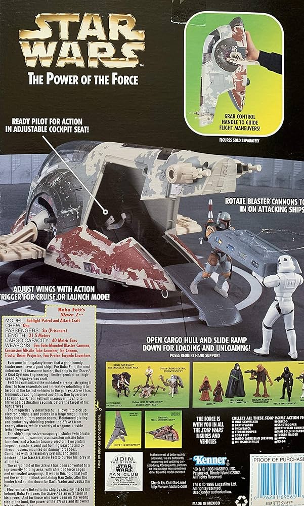 スターウォーズ　シャドーズ・オブ・エンパイア　ボバ・フェット　スレーブⅠ Star Wars Shadow of the Empire Boba Fetts's Slave 1 / スター
