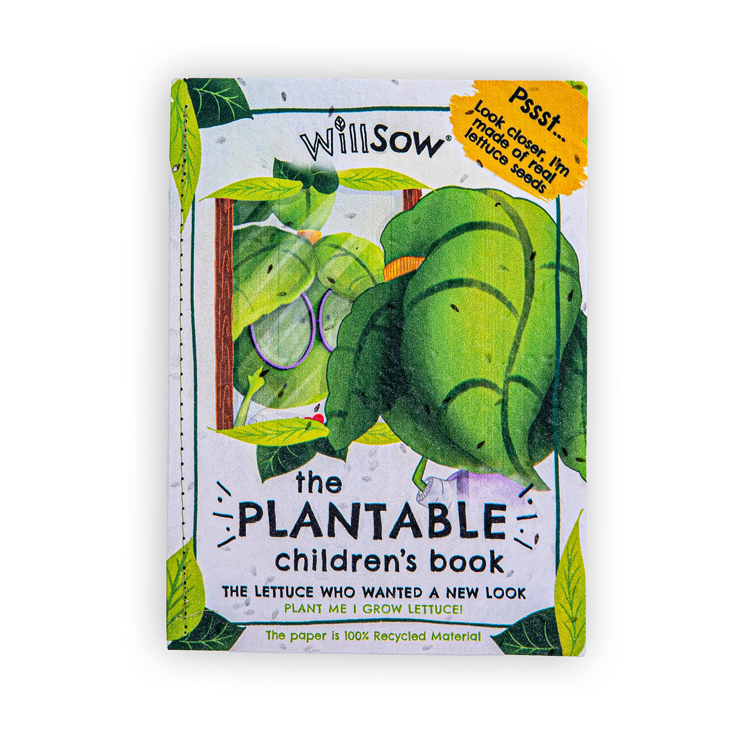 The Lettuce Who Wanted a New Look: Plantable Childrens Book