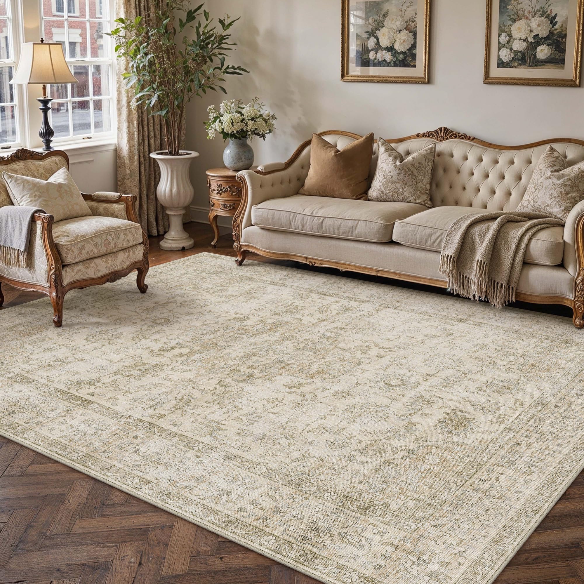 PureCozy Teppich Wohnzimmer Modern Abstrakt Schlafzimmer Gegend