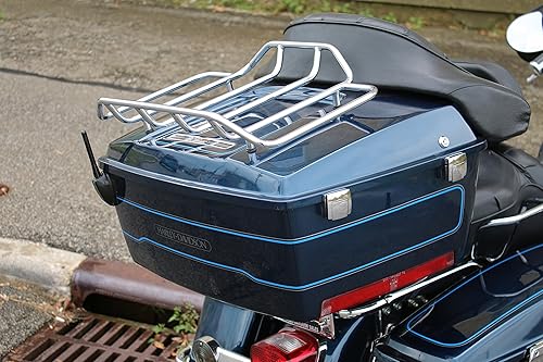 Miniatura 4 de Fabricado en Estados Unidos: antena de aluminio negro de 4 pulgadas compatible con Harley Davidson Touring Road Glide Ultra FLTRU (2011-2023),