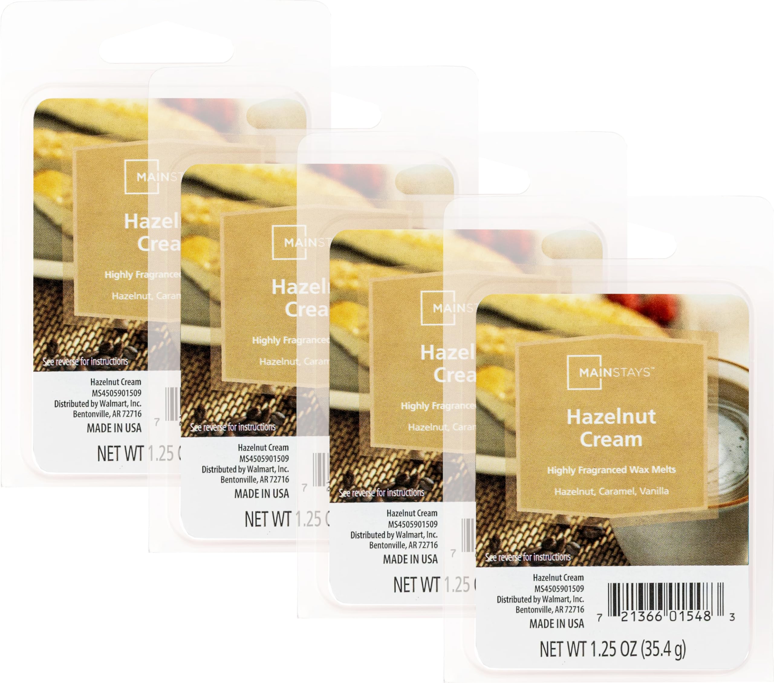 Amazon.com: Maclock Mainstays Scented Wax Cubes 1.25oz 4-Pack