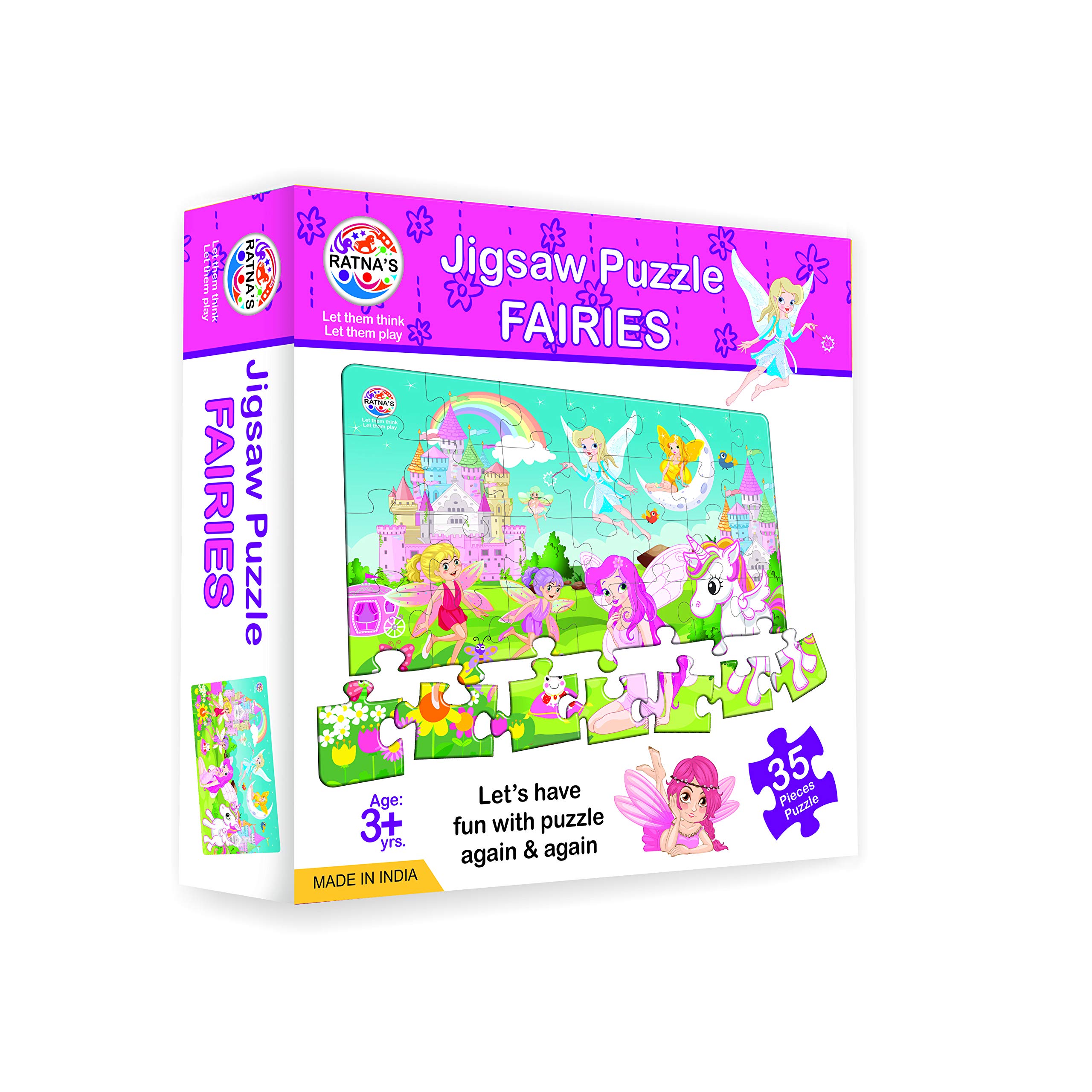 RATNAS Little Jigsaw Fairies. DEVELOPS Hand Eye Coordination. Best for Return Gifts (B07QWDK57N) Amazon Price History, Amazon Price Tracker