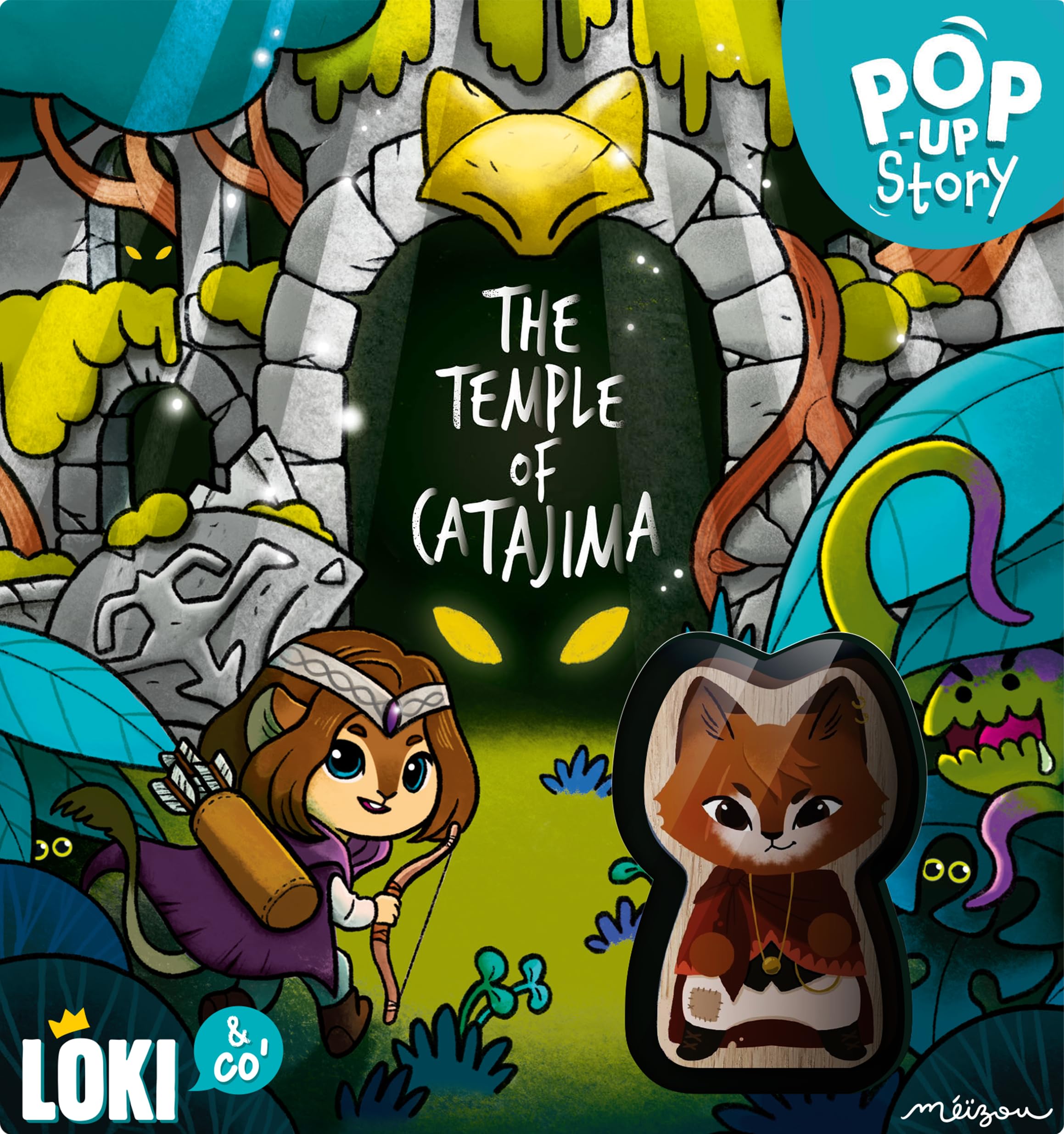 Loki | Pop-Up Story: The Temple of Catajima | Immersive Children's Story Book | Ages 4-6 | 1+ Players | 20 Minutes Playing Time