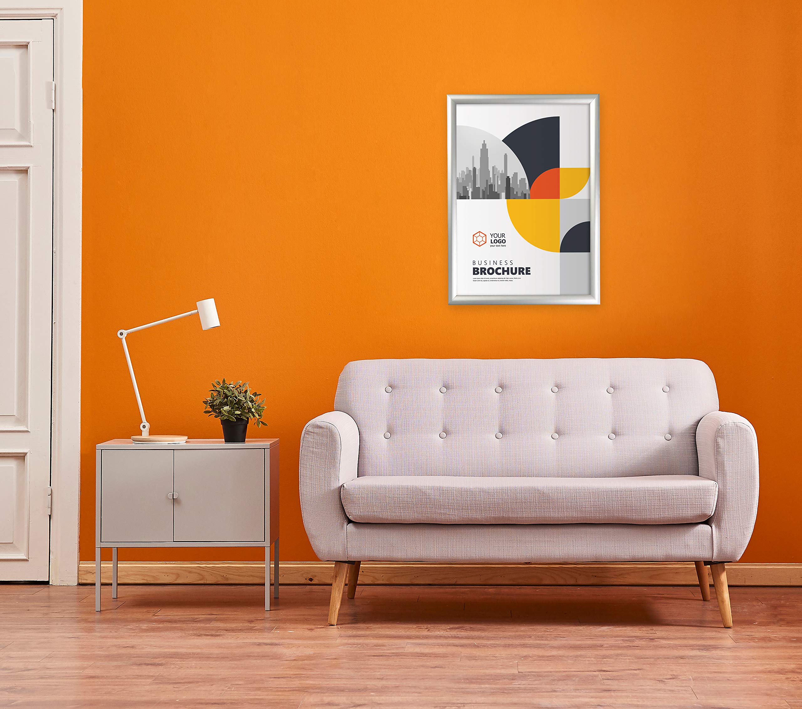 Cadre clic-clac Format A4 avec Cadre Interchangeable - Cadre porte-affiche