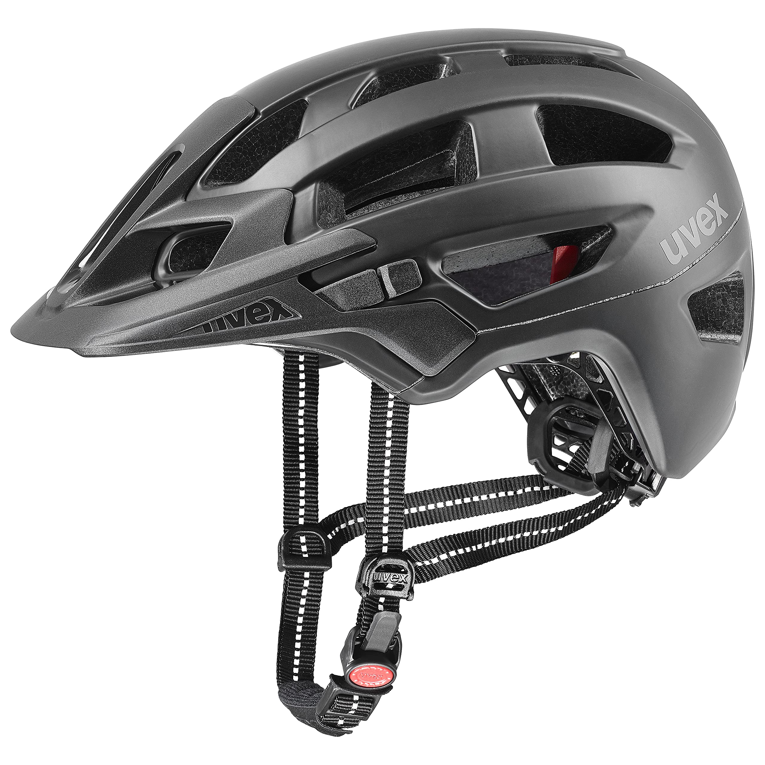 uvex Finale 2.0 e-Bike - Secure City Bike Helmet for Men & Women - Individual Fit - Optimized Ventilation - Black Matt - 52-57 cm