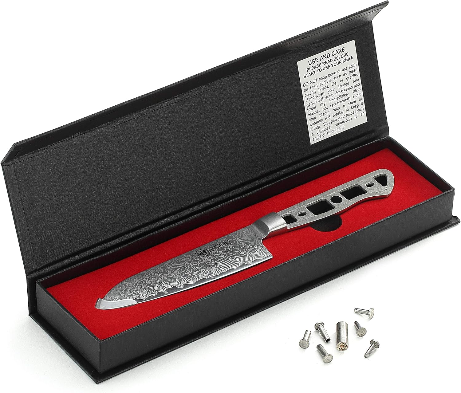 19 Сeramic Kitchen Knife With Blister Pack Mockup Free