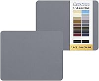 Vista 112 de KING MOUNTAIN Parche de reparación de lona de 9 x 11 pulgadas, 2 piezas, parche de tela impermeable autoadhesivo para sofás, tiendas de campaña