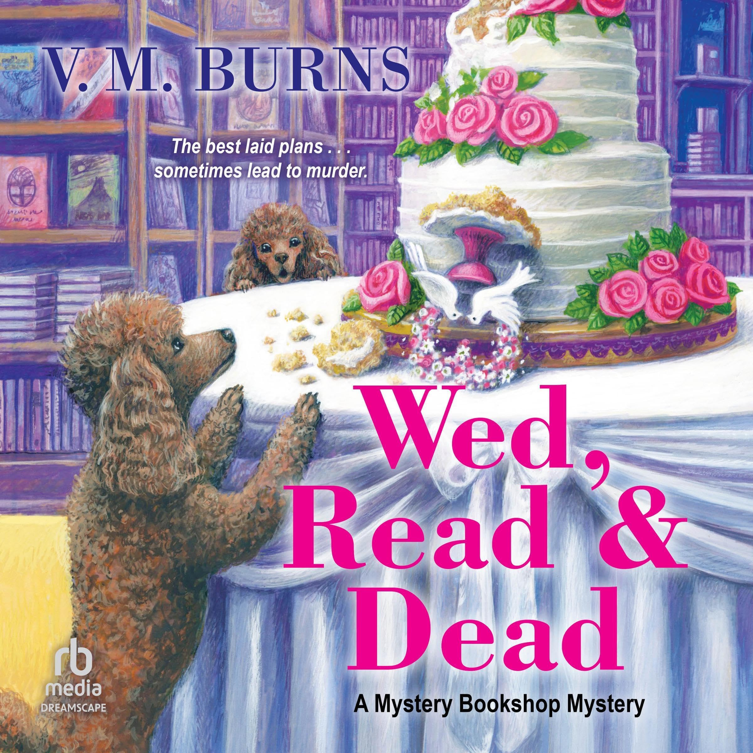 Cover art for Wed, Read & Dead