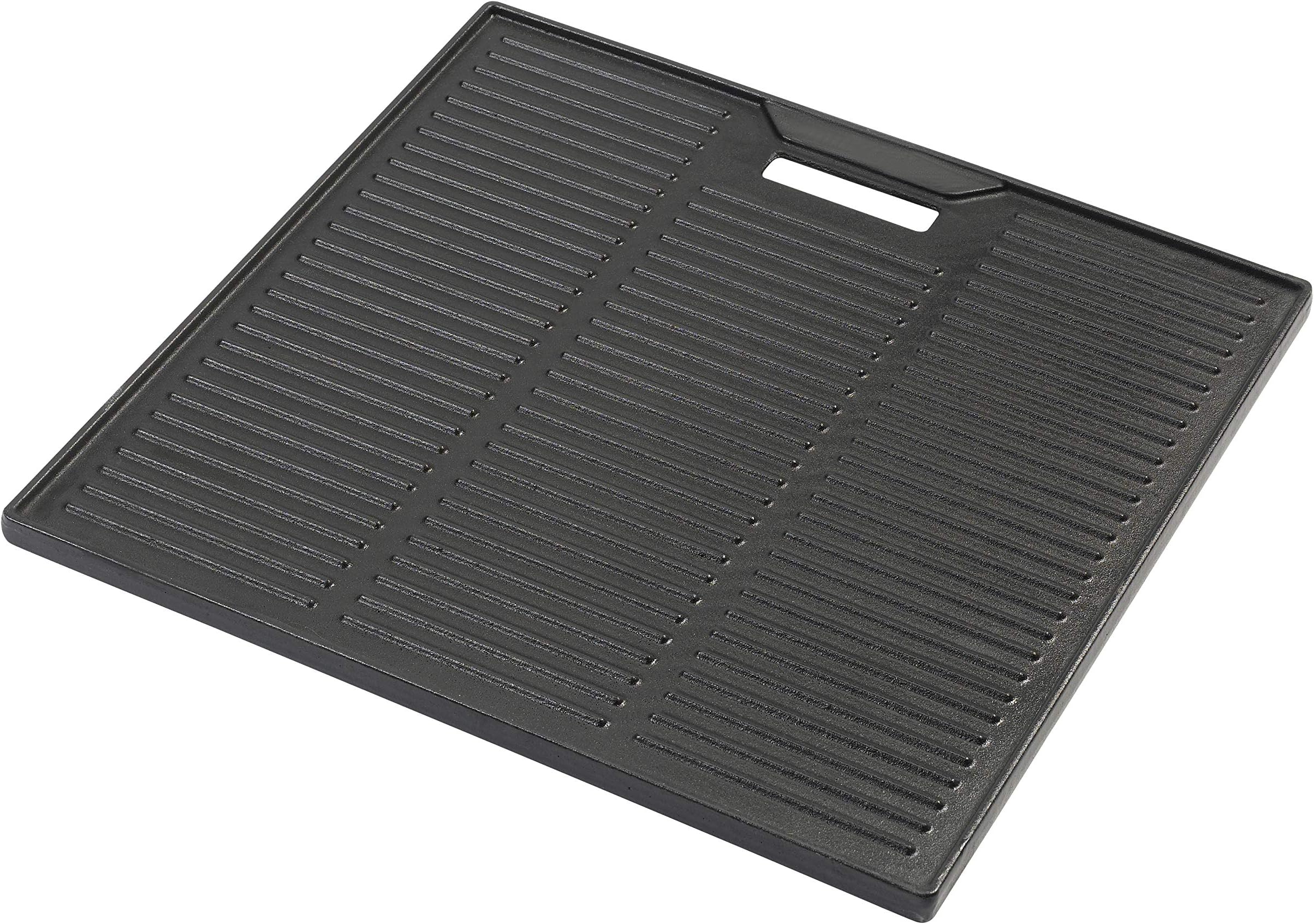 GFTIME 41,5 x 23,5cm Gusseisen Grillplatte für Burnhard Fred, Plancha für Rösle Artiso G2, gasgrill Wendeplatte für Burnhard Fred, Fred JR, Burnhard Big Fred, Fat Fred, Taino Platinum, Black 4/6 Serie