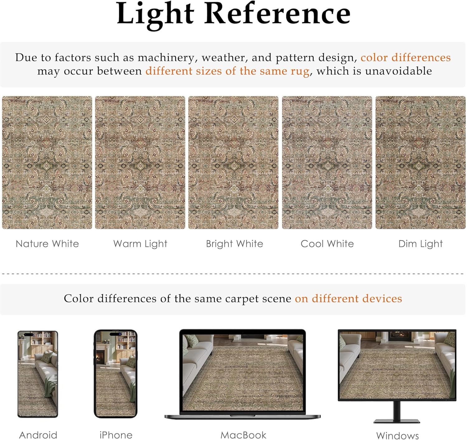6x9 Washable Area Rug Brown Vintage Distressed Living Room Bedroom Large Throw Rug Non Slip Low Pile Soft Accent Indoor Floor Carpet for Dining Room Office Entryway Kitchen 6' x 9' (Rectangular) Brown/Multi