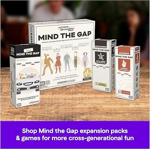Miniatura 4 de Spin Master Games, SolidRoots Mind The Gap Ultimate Connections, exclusivo de Tienda, Trivia para generaciones, incluyendo Gen Alpha, noche de