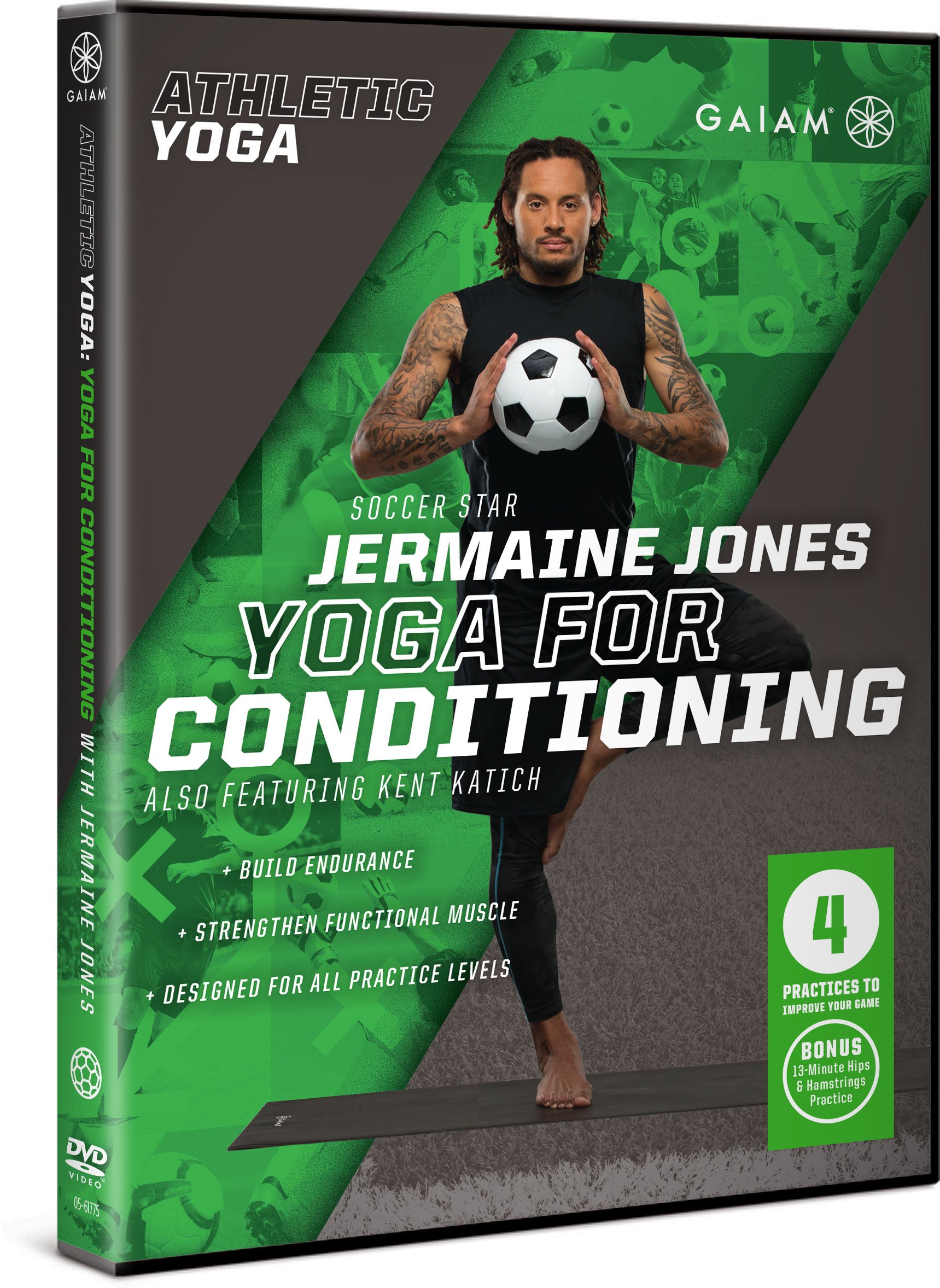 ATHLETIC YOGA: JERMAINE JONES YOGA FOR CONDITIONING [DVD]