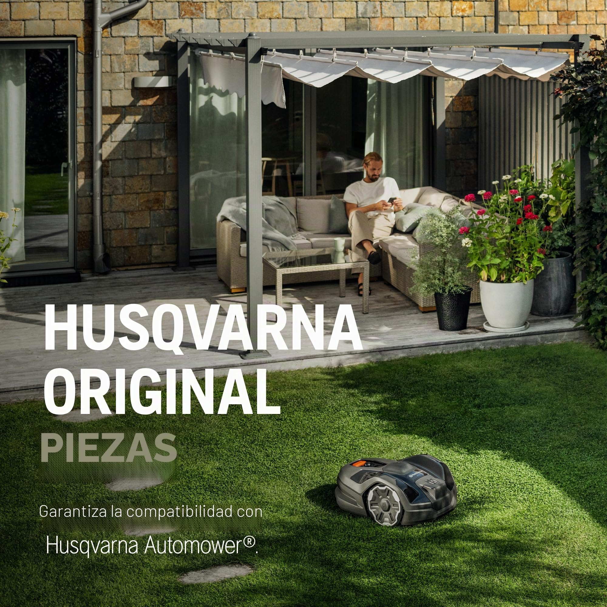 Husqvarna Gardena - Cuchillas de repuesto originales (9 unidades) | Apto para robot cortacésped de la marca Husqvarna y Gardena