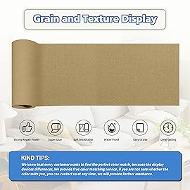 KING MOUNTAIN Canvas Repair Tape,Outdoor Gear Patch, 463 Inches,Waterproof,Self-Adhesive for Repairing Boat Covers,Sun Shades,Sofas,Tents,Lounge Chairs,Awnings (Flaxen)