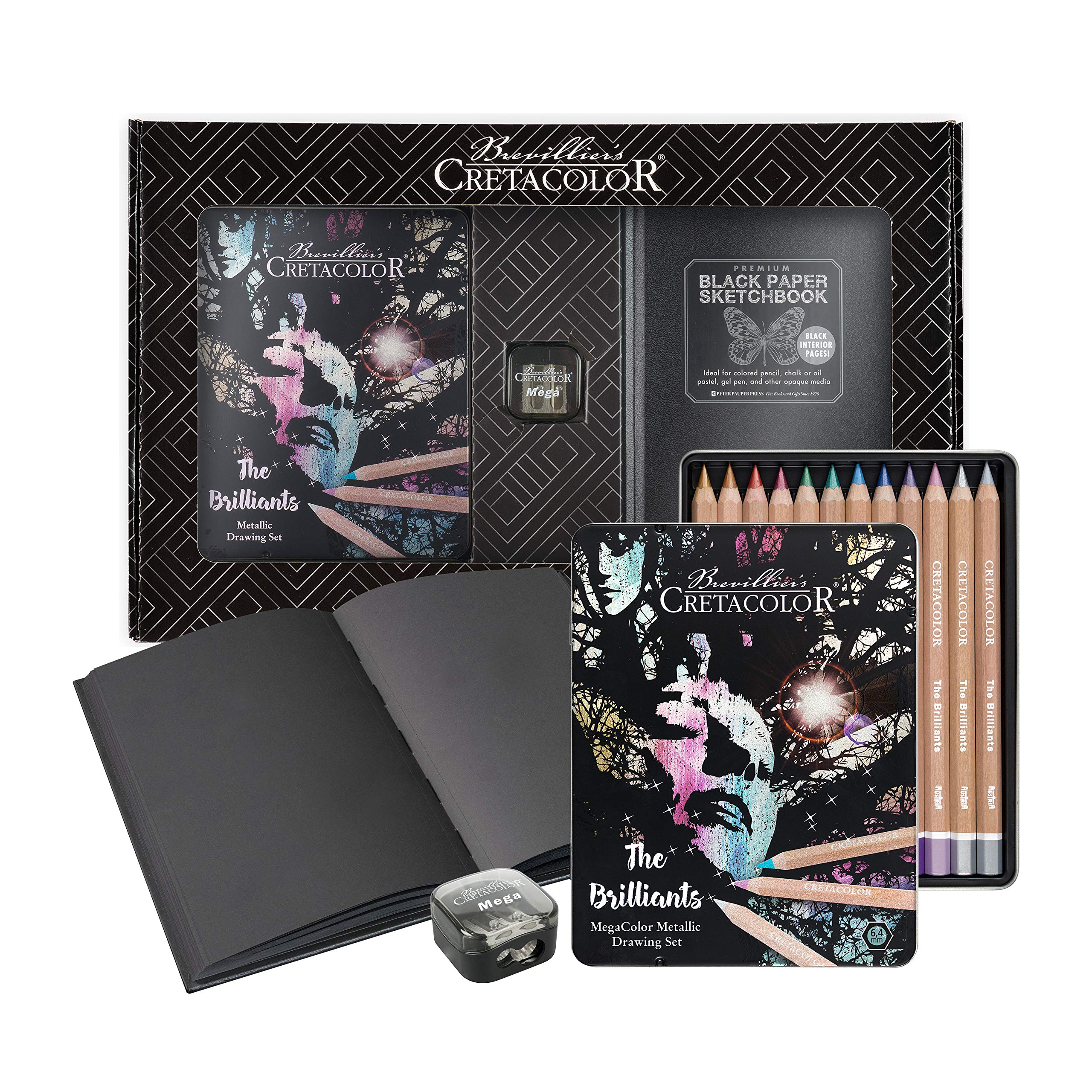Kit de dessin métallique CRETACOLOR à offrir dans son bel emballage - 8