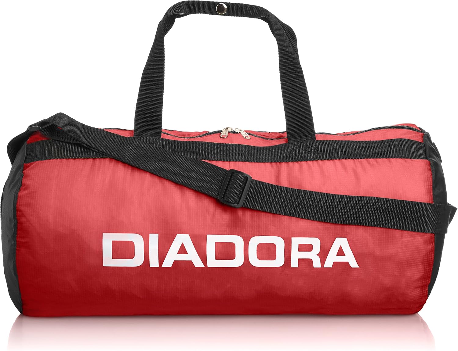 Amazon ディアドラ マルチドラムバッグ Ab3615 レッド ブラック Diadora ディアドラ スポーツダッフルバッグ