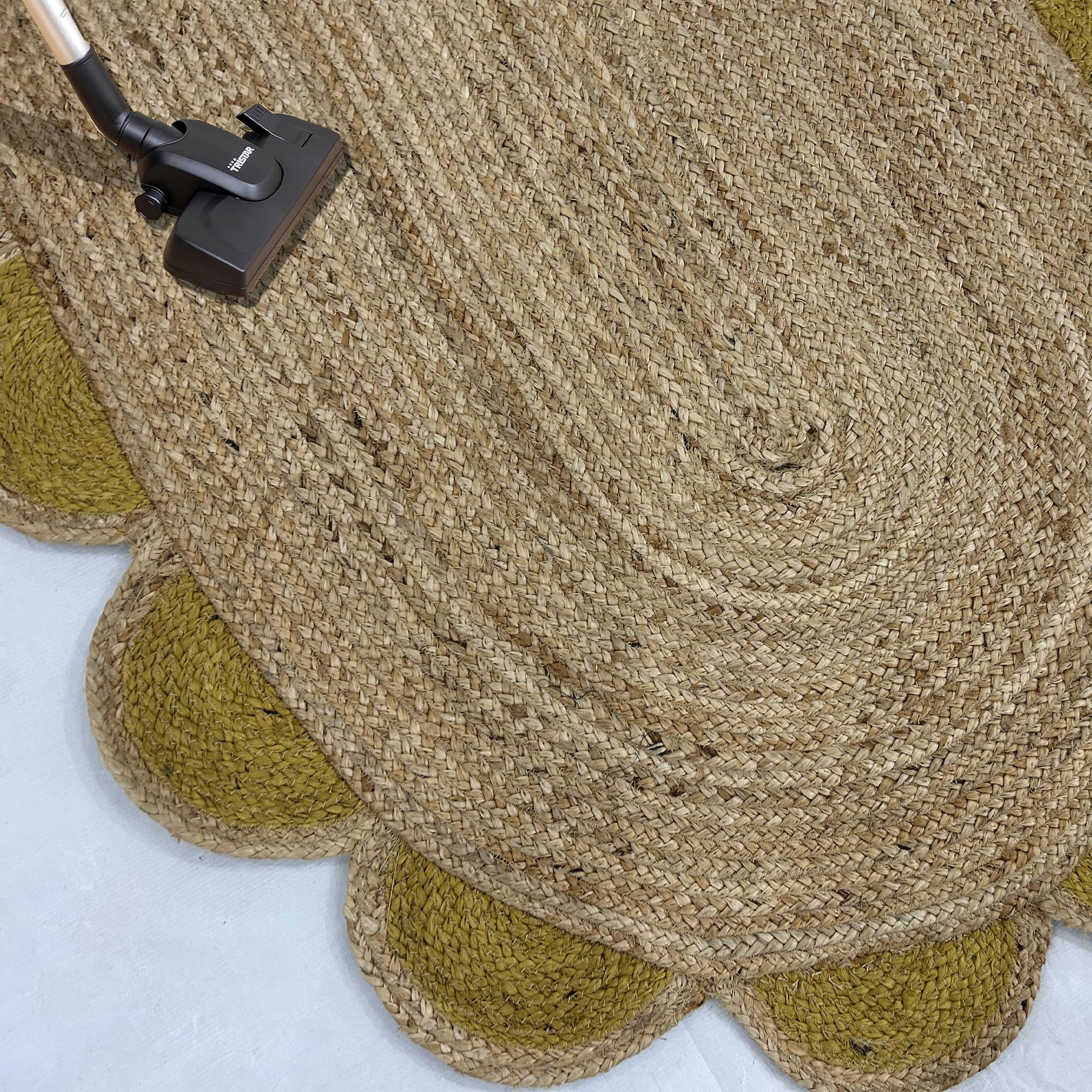 Kolekcja chodnik – 6 x 20 cm żółty chodnik jutowy dywan z juty dywan chodnik do przedpokoju chodnik dywan ogród dywan boho dekoracja chodnik sizalowy chodnik dywan dekoracja domu