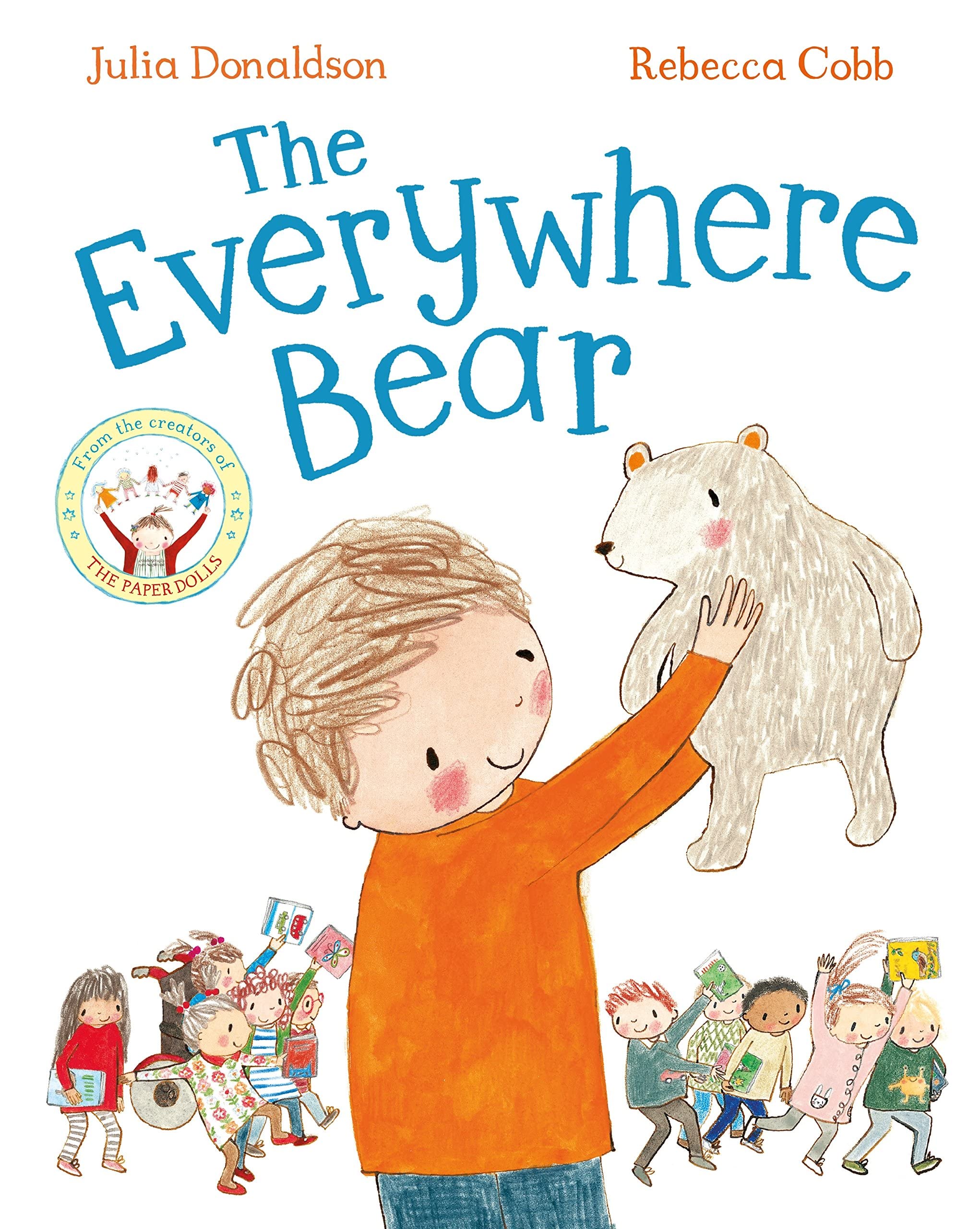 Julia Donaldson Collection 5 Books Set (The Gruffalo's Child Song and Other Songs, The Magic Paintbrush, The Everywhere Bear, The Go-Away Bird, The Cook and the King)