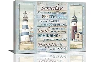 Tranquil Oasis Lighthouse Wall Decor: A Beacon of Inspiration