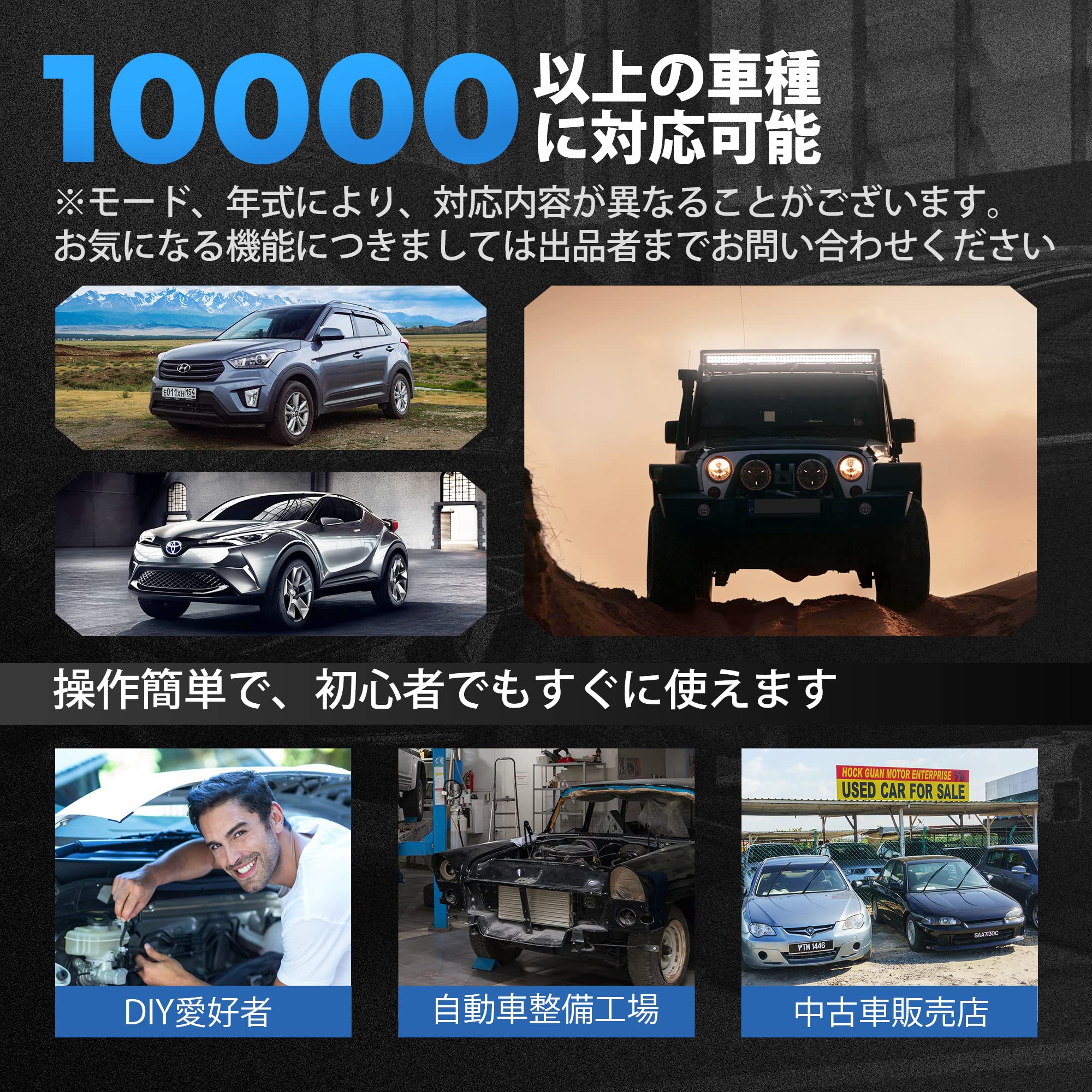 Amazon.co.jp: TOPDON AD500S obd2 診断機 日本語 自動車 故障診断機  