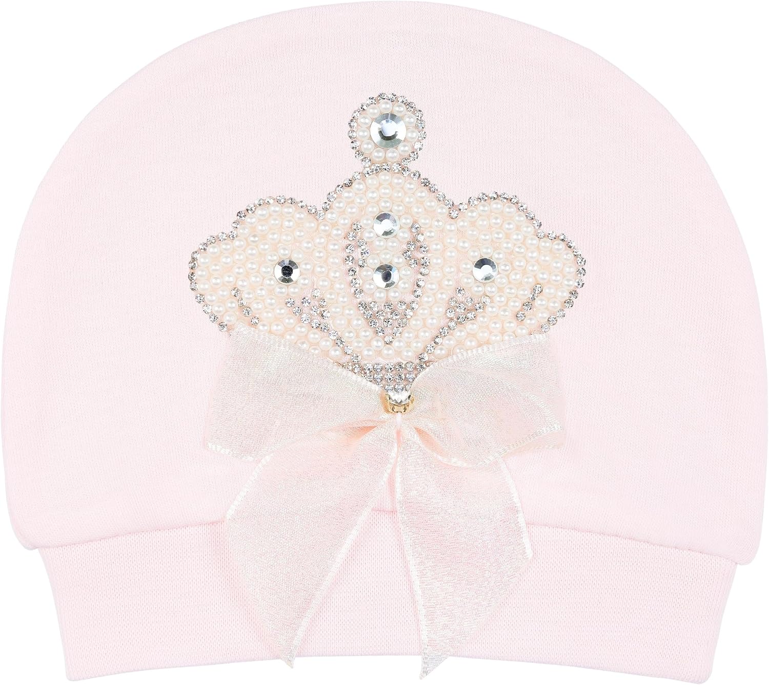 Lilax Baby Girl Jewels Crown Layette 3 Piece Gift Set - Image 6