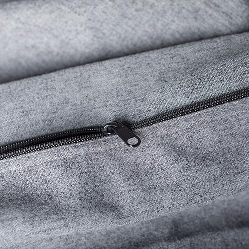 Miniatura 93 de Cozy Sack - Sillón de puff: Gran bolsa para muebles de espuma viscoelástica de 6 ft y tumbona grande – sofá grande con funda de microfibra suave