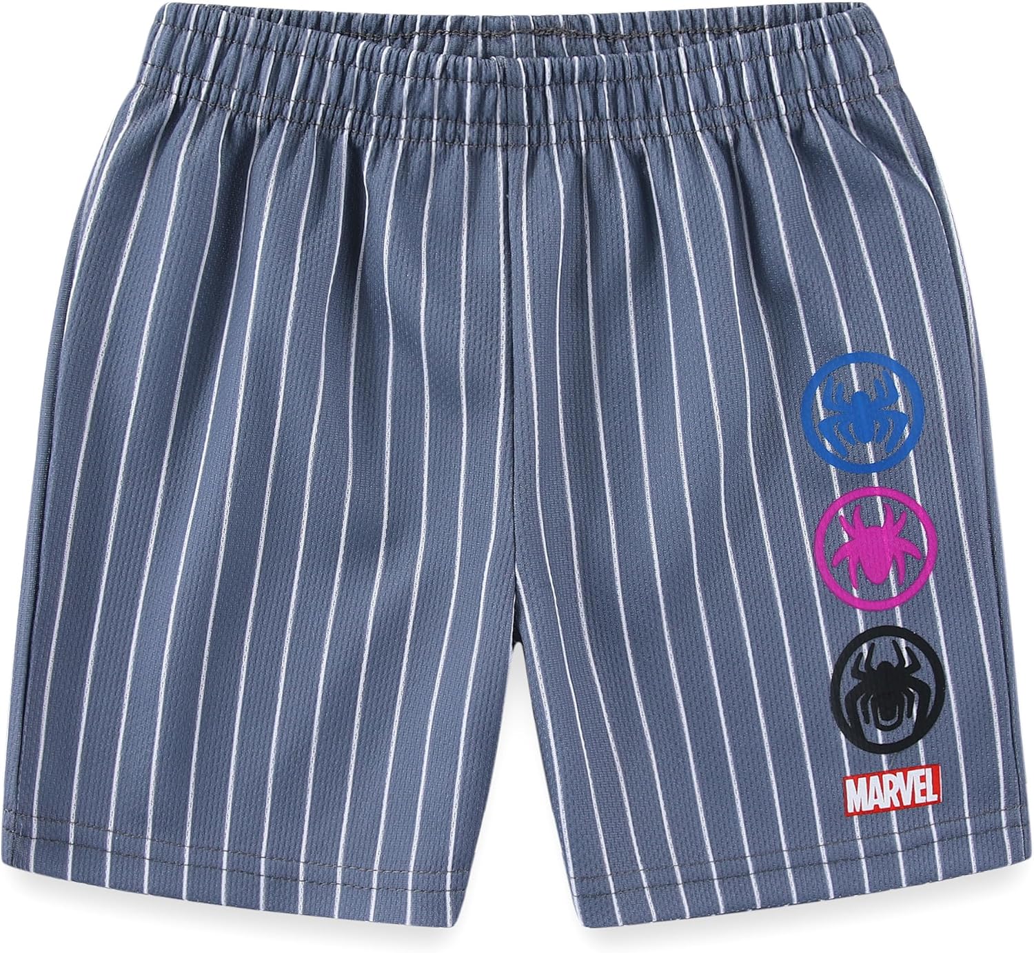 Marvel Spider-Man Miles Morales Avengers Boys Tank Top Shirt and Active Mesh Short Set for Toddlers and Big Kids - Image 5