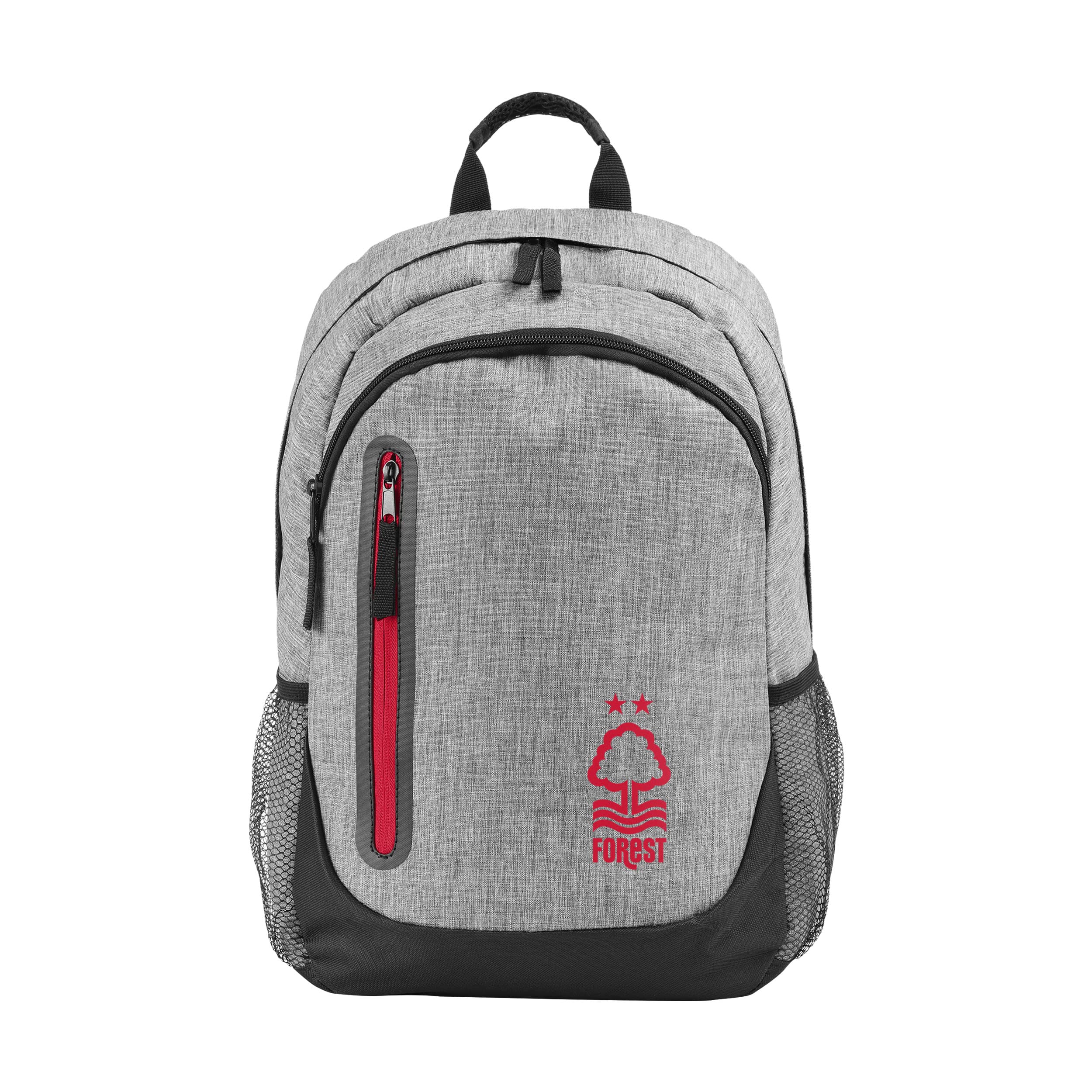 FOCO Official Nottingham Forest FC Grey Football Backpack Rucksack Bag