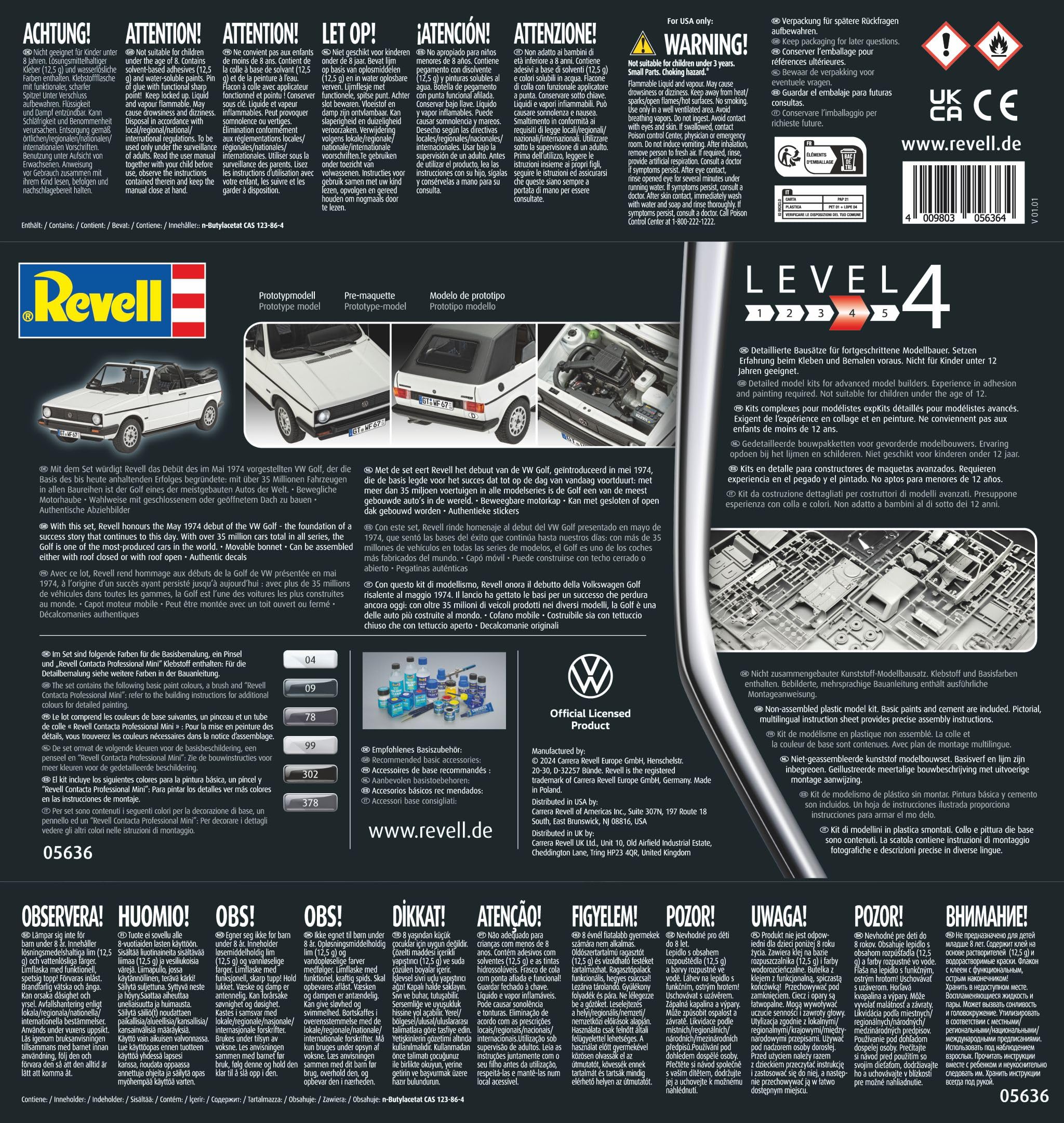 Revell Modellbau 05636 Modelbau