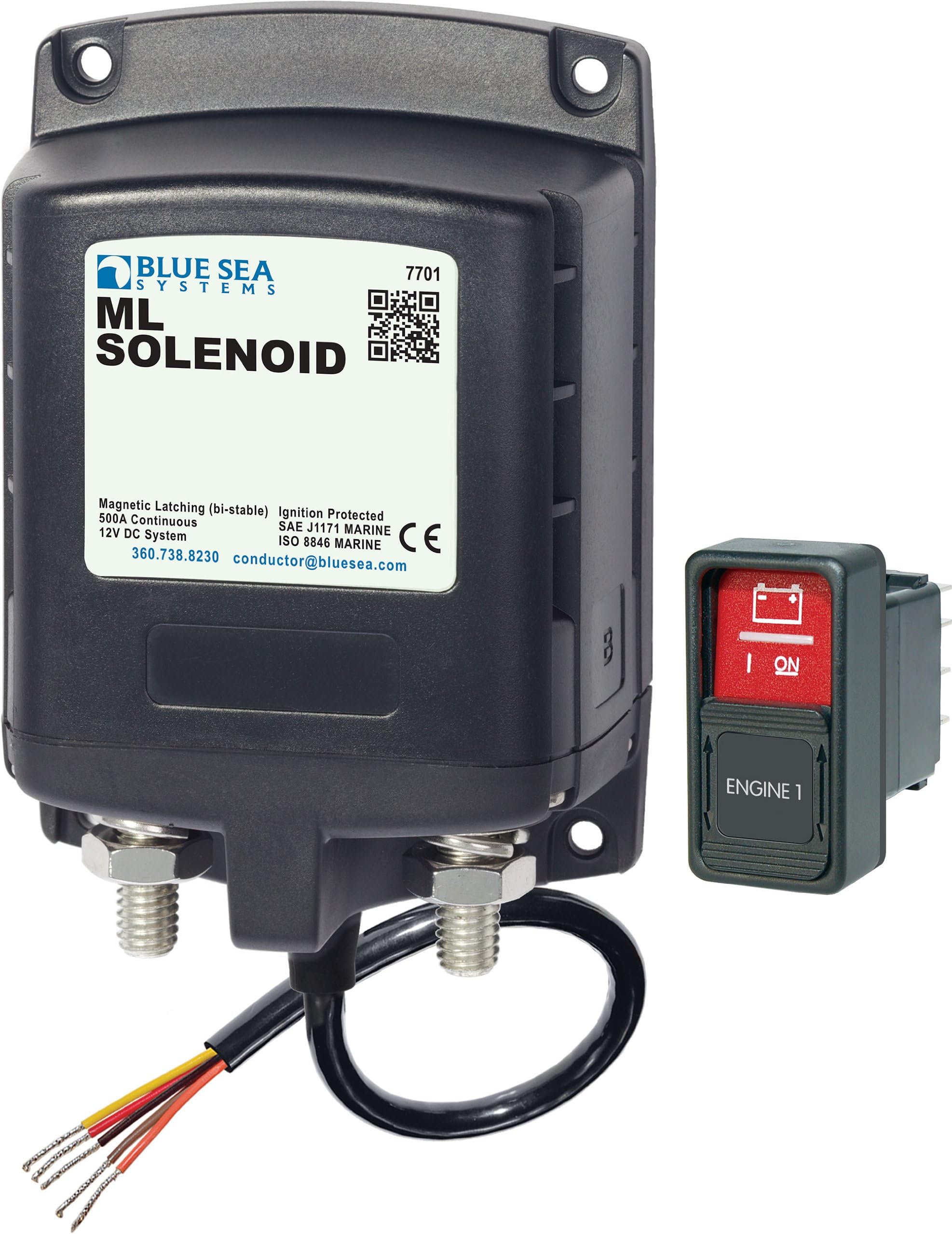Blue Sea Systems High Amperage Solenoids