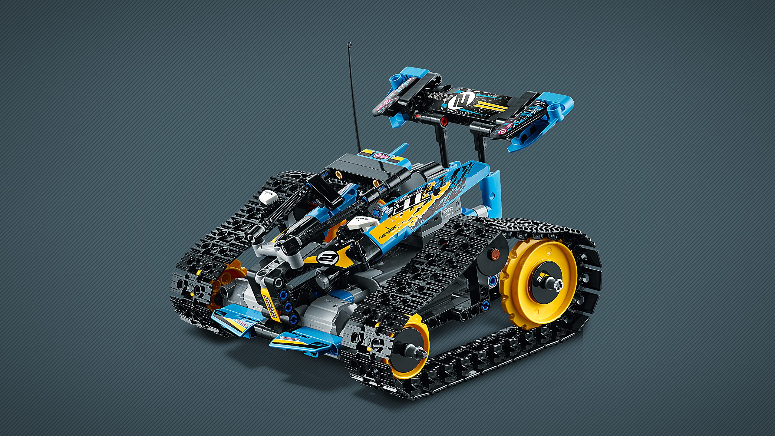 LEGO 42095 Technic RemoteControlled Stunt Racer Toy, 2 in 1 Race Car