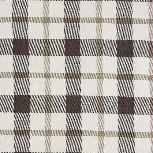 Miniatura 3 de Saro Lifestyle Buffalo - Camino de mesa a cuadros, gris, 16 x 54 pulgadas